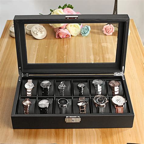 metal watch storage boxes|watch storage boxes for women.